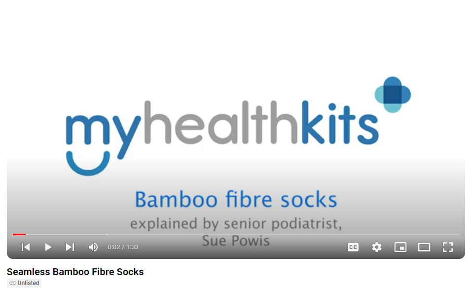 Using bamboo fibre socks